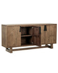 Lyra - 4 Door Buffet - Smoke Brown