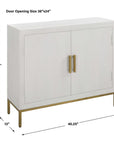 Front Range - 2 Door Cabinet - White