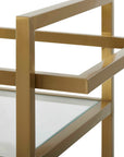 Erena - Bar Cart - Brass