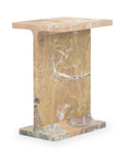 Delaney - Marble Rectangle Accent Table