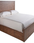 Modern - Koda King Panel Bed - Dark Brown