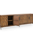 Willmark - 6 Door Iron Leg Sideboard