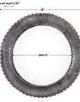 Tanaina - Round Mirror - Silver