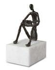 Sit Back Relax And Read - Iron Sculpture