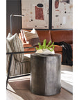 Modern - Asher Round End Table - Bronze