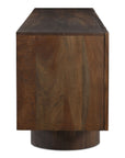 Hadley - Media Unit - Warm Brown