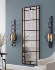 Falconara - Metal Wall Sconce - Dark Brown
