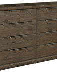 Modern - Eight Drawer Dresser