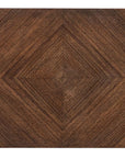 Melange - Contours Console - Dark Brown