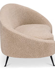 Abigail - Chaise - Light Brown