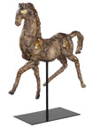 Caballo - Dorado Horse Sculpture - Gold