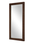 Durant - Tall Wood Mirror - Brown