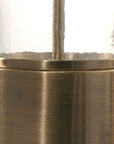 Vaiga - Glass Column Lamp - Gold