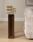 Mcelroy - Modern Side Table - Bronze