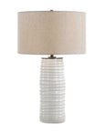Barat - Ceramic Table Lamp - White