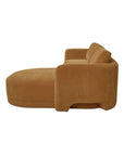 Emmy - Sectional Right - Ginger / Brown