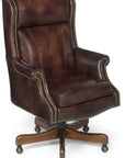 EC - Merlin Executive Swivel Tilt Chair - Dark Brown