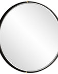 Bonded - Round Mirror - Black
