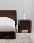 Rowan - Nightstand - Dark Brown