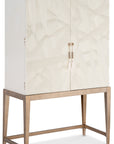 Melange - Dream Weaver Bar Cabinet - White