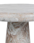 Huxley - Marble Round Accent Table