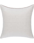Bikram - 22" x 22" LN Pillow - Ivory / Mocha Cream