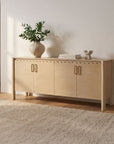 Wiley - 4 Door Sideboard - Natural
