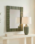 Quincey - Mirror - Olive Green