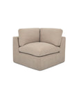 Cates - Corner Chair - Pebble