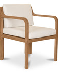 Nellie - Outdoor Dining Chair - White