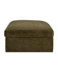 Swift - Storage Ottoman - Dark Green