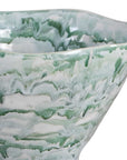 Jameis - Ceramic Watercolor Vase - Blue,Green,White