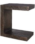 Obra - Outdoor Side Table - Bronze