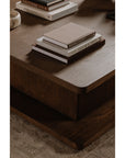 Casey - Large Coffee Table - Dark Brown