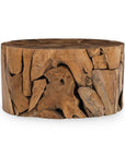 Rhea - Solid Wood Round Coffee Table - Natural