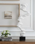 Flux - Indoor-Outdoor Sculpture - White