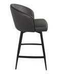 Webber - Swivel Counter Stool - Charcoal