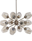 Chet - 12 Light Sputnik Chandelier - Light Brown