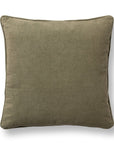 Folly - 22" x 22" Pillow - Olive Green / Multi