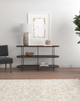 Commerce And Market - Console Table - Dark Brown