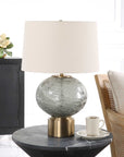 Lunia - Gray Glass Table Lamp
