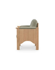 Bauer - Dining Chair - Sage Green / Light Brown