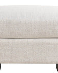 Brooklyn - Ottoman - Pearl Silver