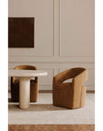 Barrow - Rolling Dining Chair - Amber Glow