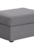 Coastal Living Outdoor / Brooke - Outdoor Ottoman, Special Order - Dark Gray