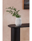 Povera - Acacia Wood Console Table - Black