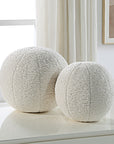 Capra - Ball Sheepskin Pillows (Set of 2)