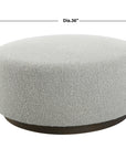 Avila - Large Gray Ottoman / Coffee Table
