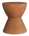 Hourglass - Outdoor Stool - Light Brown