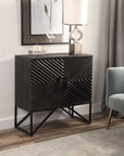 Zadie - Accent Cabinet - Ebony